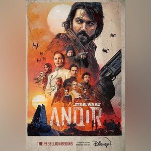 Andor (2022) Original Star Wars Series Poster 13x19